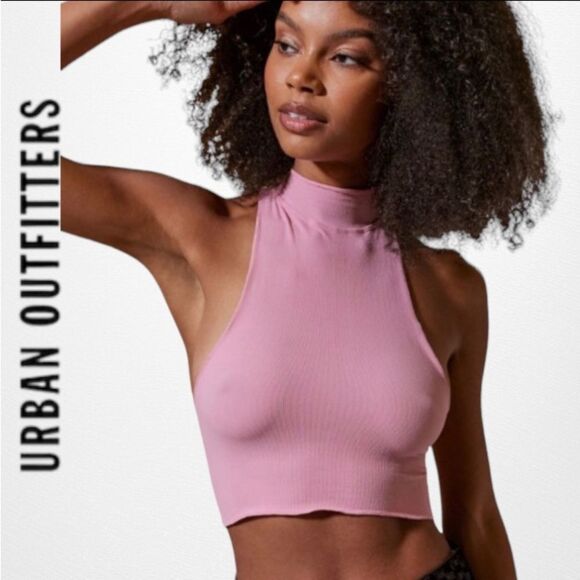 NEW Out From Under UO Urban Outfitters Charlotte Seamless Mock-Neck Bra Top XL - Picture 1 of 4